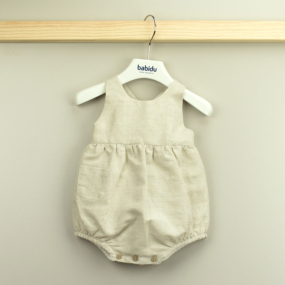 Jardineira em linho | Estela