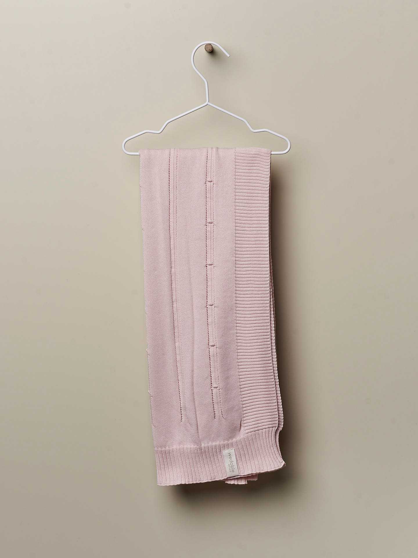 Manta tricotada em algodão orgânico | NATURAL TOUCH